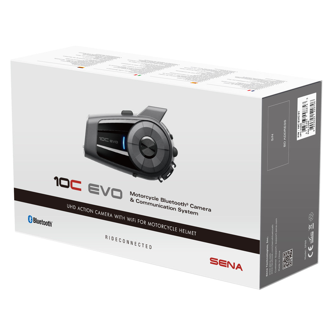 10C EVO Helmet Intercom & 4K Camera - Bluetooth – Sena UK